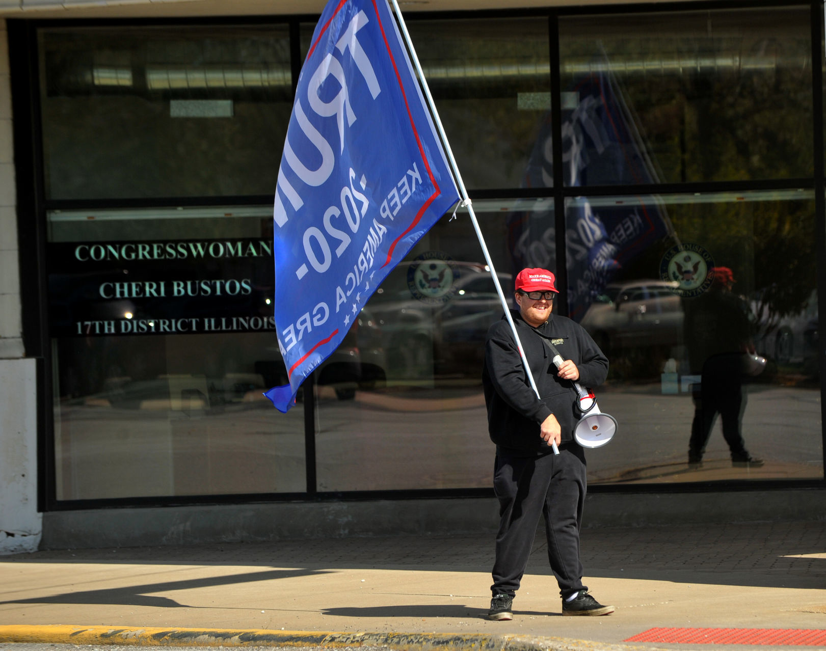Stop the Madness Rally and Protest Outside Cheri Bustos office.